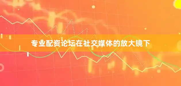 专业配资论坛在社交媒体的放大镜下